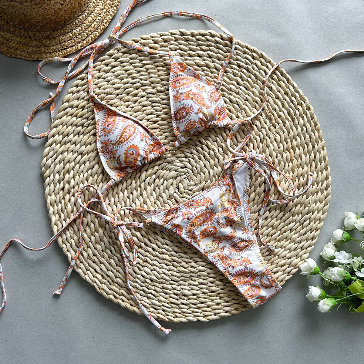 ‘TIDE' Tie-Up Bikini
