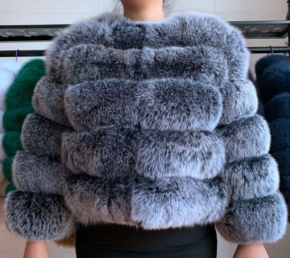 ‘CLOUD’ Faux Fur Coat