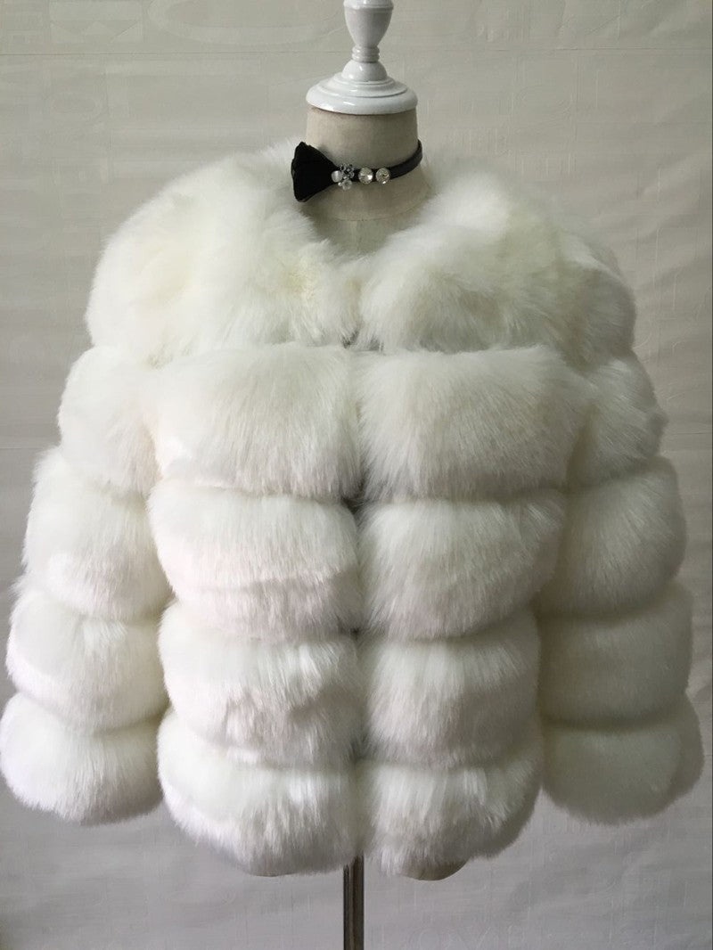 ‘CLOUD’ Faux Fur Coat
