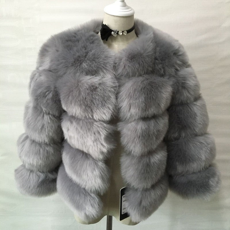‘CLOUD’ Faux Fur Coat