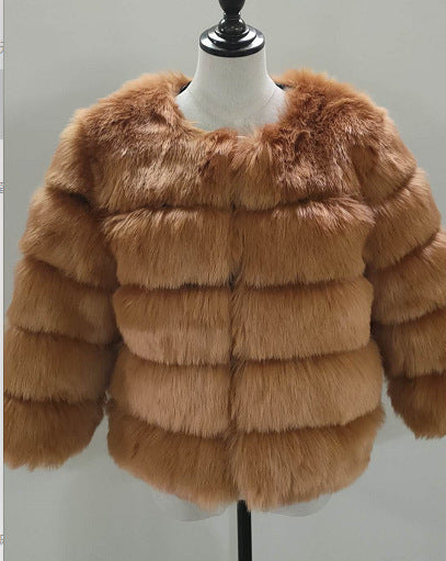 ‘CLOUD’ Faux Fur Coat