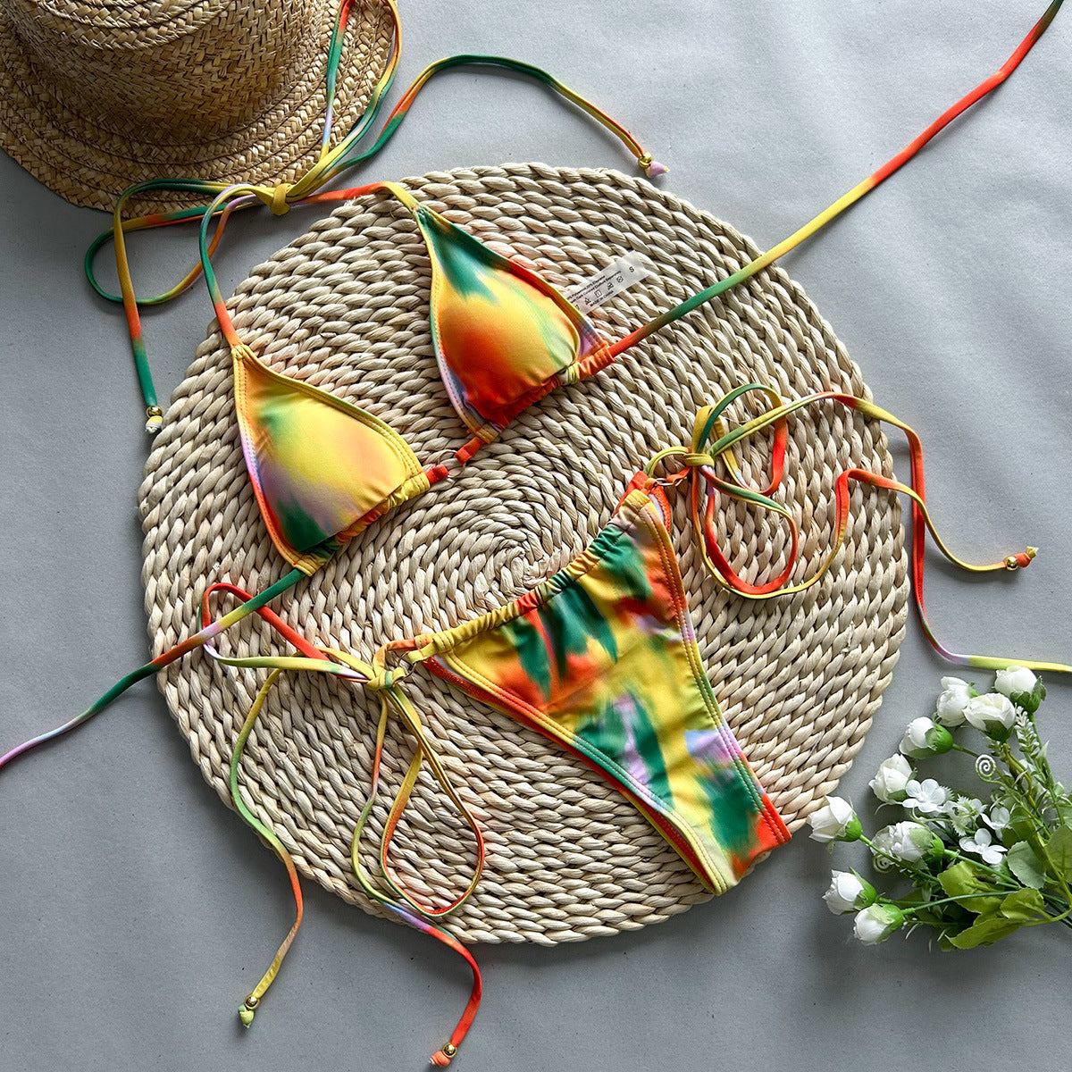‘TIDE' Tie-Up Bikini