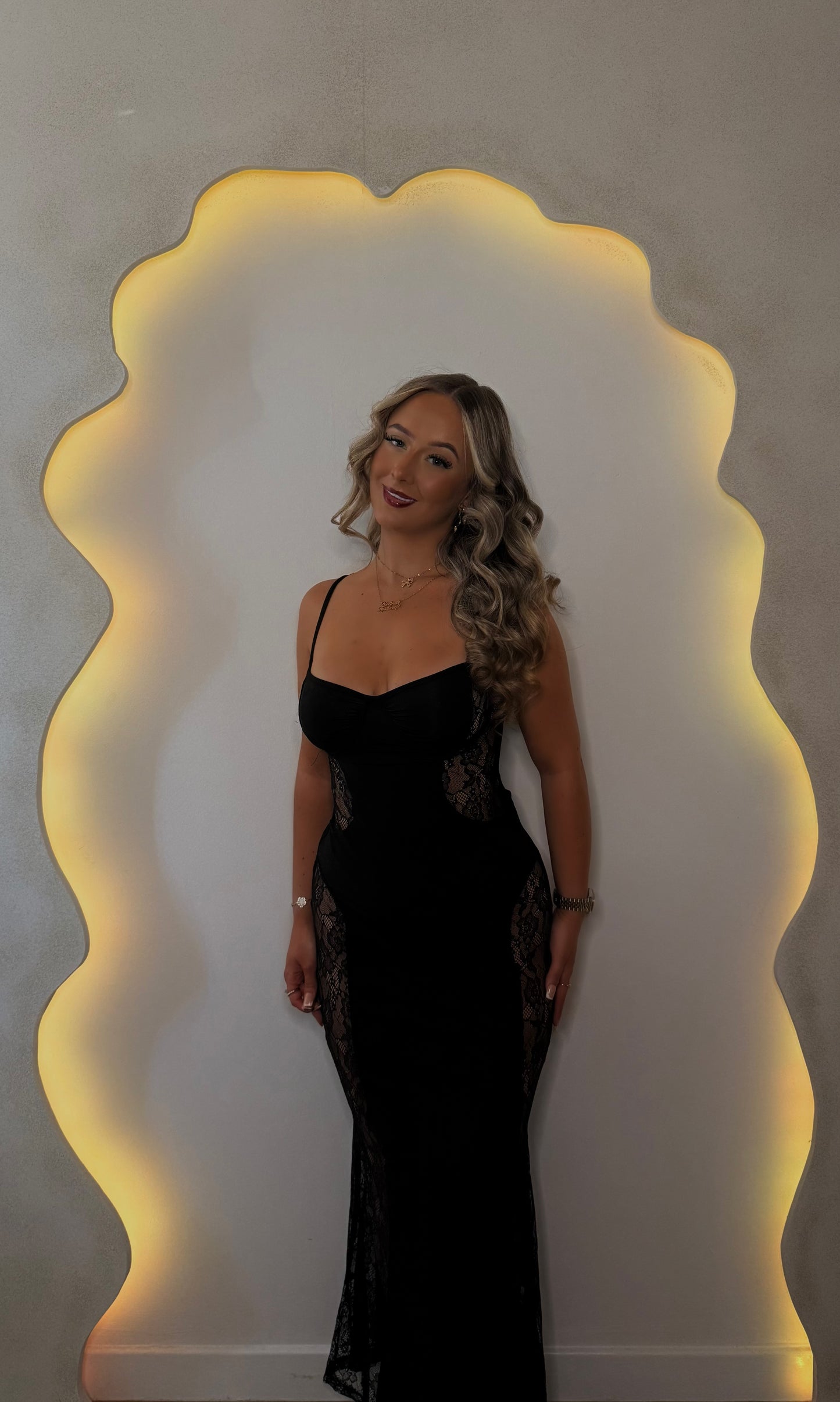 ‘NIAMH’ Cutout Lace Dress
